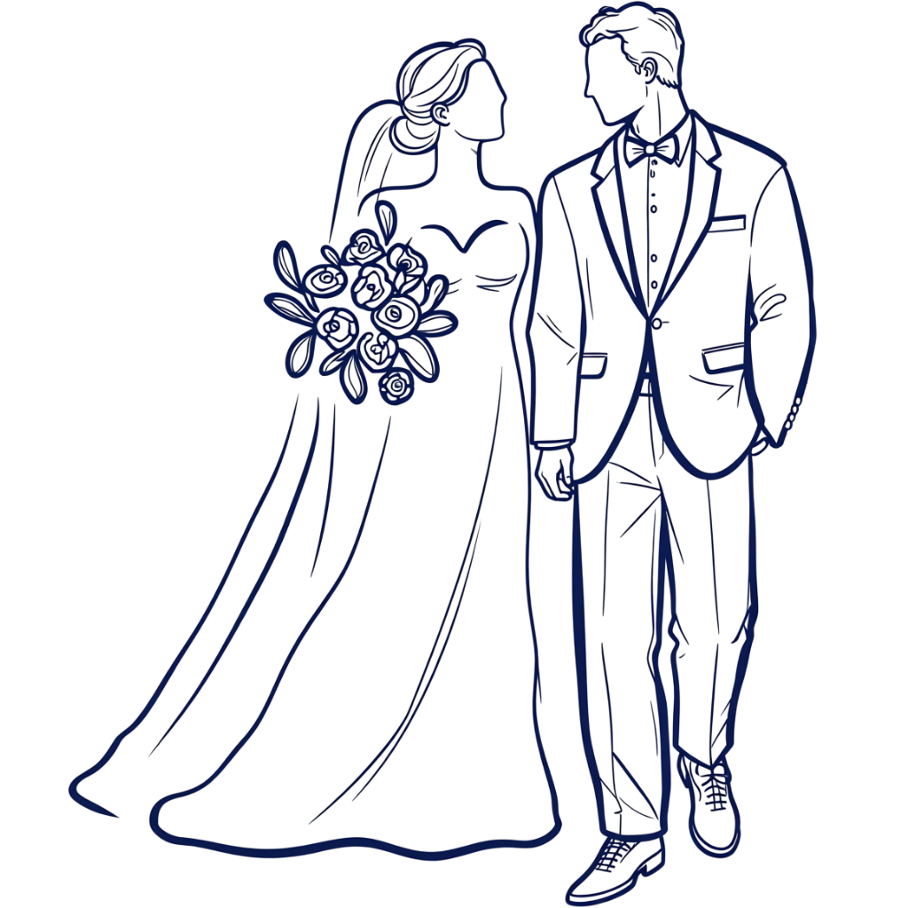 Ingreso de los novios