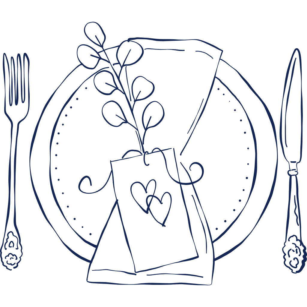 Servicio de cena